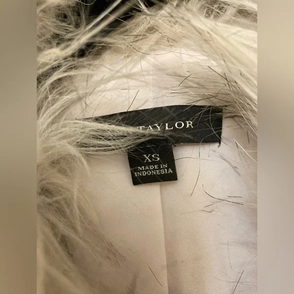 Ann Taylor Luxurious Cream Wool Blend Jacket - Picture 6 of 8